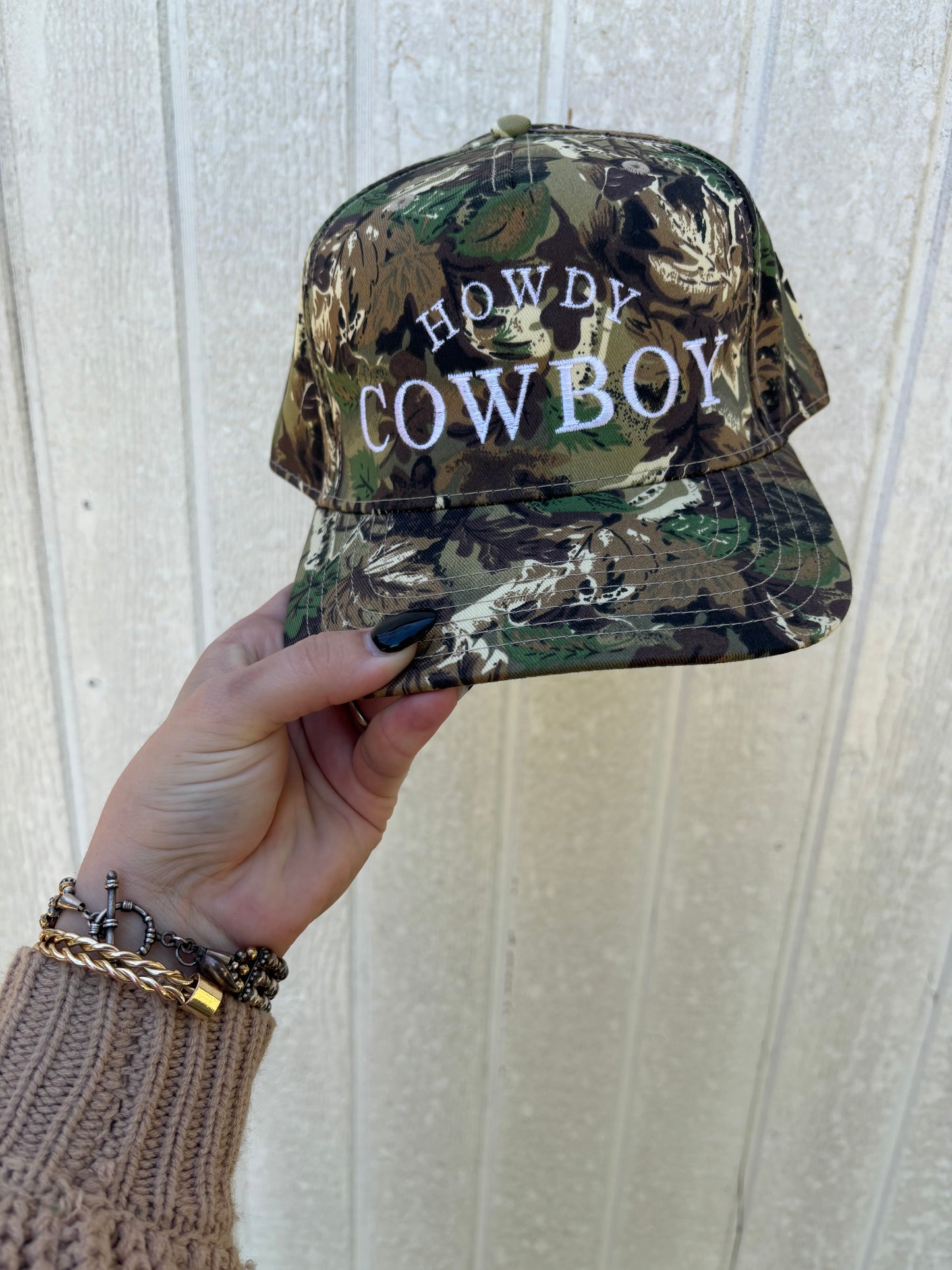 Howdy Cowboy Trucker Hat