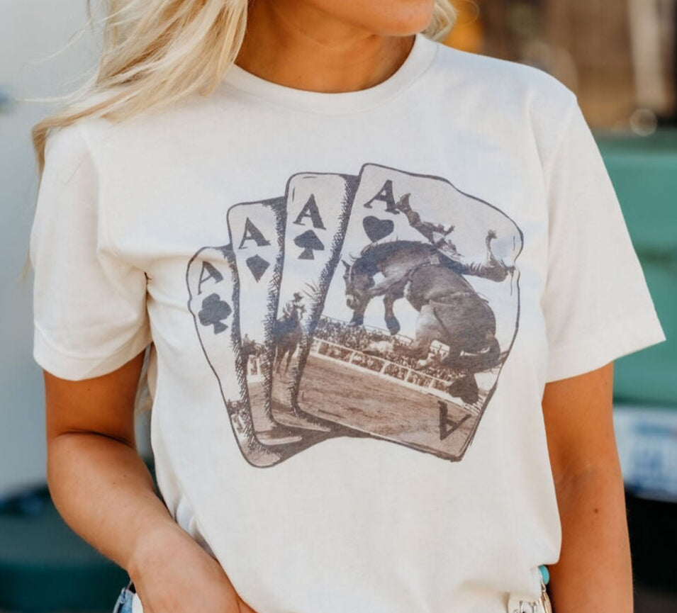 Four Aces Graphic Tee