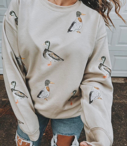 PRE ORDER - Vintage Duck Crewneck